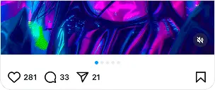 Step 1: Open Instagram, tap share icon and copy the link